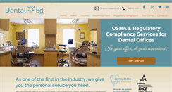 Desktop Screenshot of dentaledinc.com